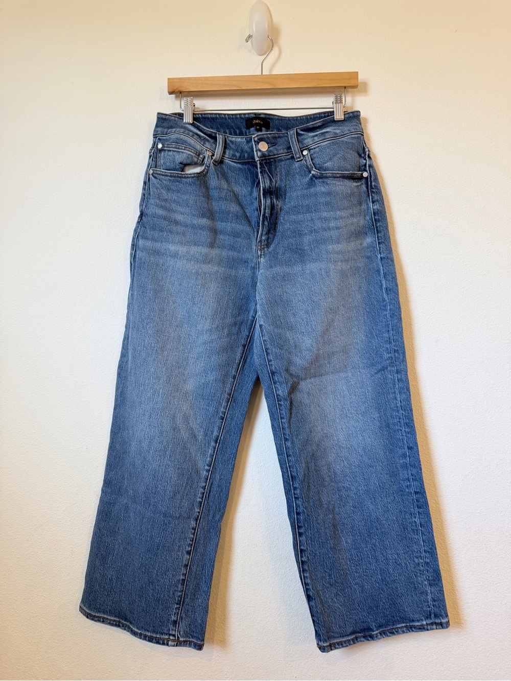 Quince Women's Blue Wide Leg Jeans